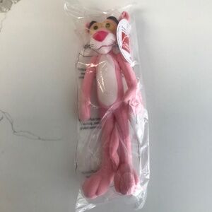 Vintage 2002 Pink Panther Stuffed Toy Owen’s Corning Exclusive NWT